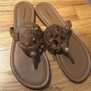 Tory Burch Miller sandals size 8.5 New Without Box